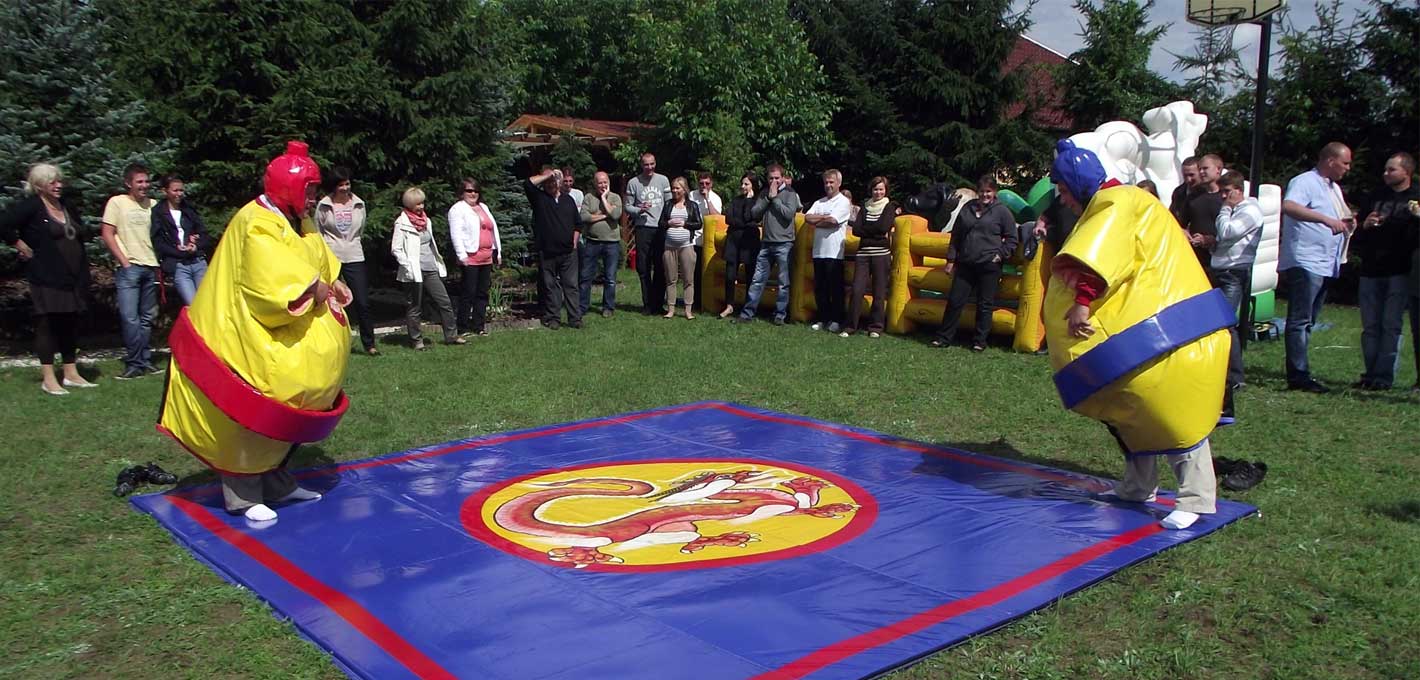 Dmuchane sumo - paintball zeronudy